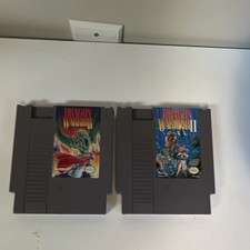 Nintendo Dragon Warrior & Dragon Warrior II Nintendo NES Cartridges Only