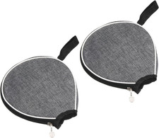 Ping Pong Paddle Case, 2 Pack Table Tennis Racket Case Half Soft Cover Container