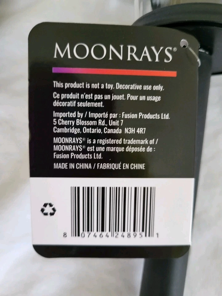 Luces solares Moonrays de 2 niveles camino exterior, impresionantes luces de jardín de energía solar Foto 4 de 4