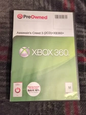 Assassin's Creed III Xbox 360 Video Game 