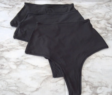 Skims 0416 Fits Everybody High Waisted Thong 3-Pack Panties US Size M