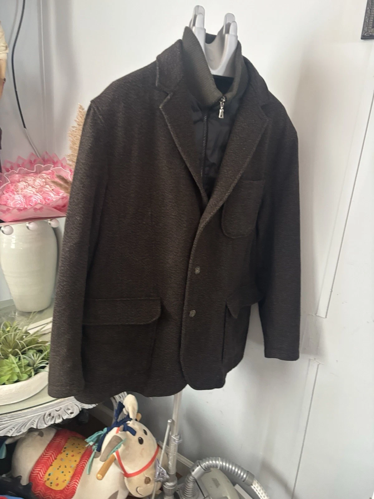 Jos. A. Bank Established 1905 Men's Blazer Sport Coat Size L Color, Brown
