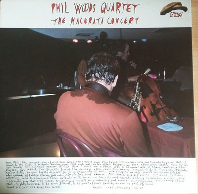 The Phil Woods Quartet - The Macerata Concert  (3xLP, Album + Box) (Near Mint (N