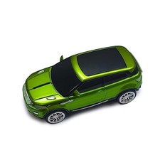 Green Wireless Car Mouse with LED Headlights Cool Sport SUV Shaped Design