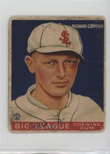 1933 Goudey Big League Chewing Gum R319 Dick Coffman Richard Coffman #101 n8a