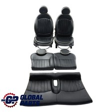 Mini One R56 Sport Vollleder Interieur Sitze Sitz Vorne Hinten Set Schwarz