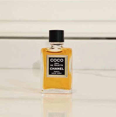 Vintage 1980s Coco Chanel Eau de Toilette Mini 4ml NWOB   Original Formula