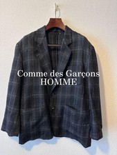Comme des Garcons Check Jacket Men’s Cotton Size M Excellent Condition