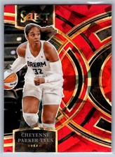 2024 Panini Select WNBA Cheyenne Parker-Tyus Prizms Red Ice #175