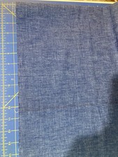 1 Yard Blue Denim Look, Nice Quality, 100 Cotton, Blender fabric