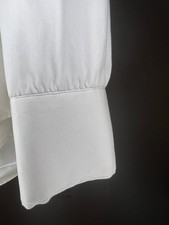 Camicia Prada uomo L bianca cotone maniche lunghe elegante