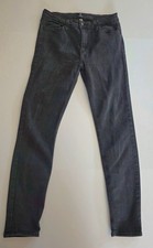 Just Black Black Skinny Jeans Size 29 Made in USA