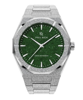Paul Rich Frosted Star Dust II Silver Green Brand New  - Black Friday Special
