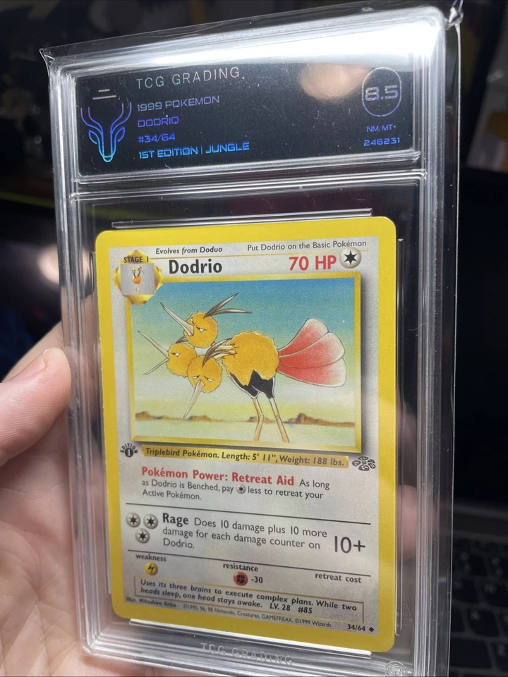 Pokémon DODRIO! Jungle Set 35/64 Regular 1st Edition Non Holo! TCG 8.5! CCG! ☮️ - Image 3 of 4