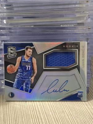 🏀2018-19 Panini Spectra - Rookie Jersey Autographs Luka Dončić #108 /299 (AU