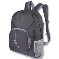 Folding Rucksack Backpack Bag Print Travel Walking Camping Office Shoulder Bag