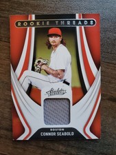 2022 Panini Absolute - Retail Rookie Threads Connor Seabold #RT-CS Green /99...