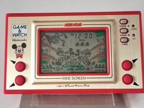Nintendo MC-25 Game and Watch Mickey Mouse LSI Japan Tested Used #08054153
