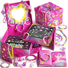 Bracelet Making Kit for Girls Ages 6-12 Year Old, Jewelry Making Kit- Birthda...