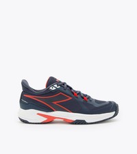 Diadora Men s Trofeo 2 Pickleball Shoe Blue Corsair White Fiery Red
