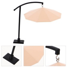 Mini Dollhouse Garden Umbrella Outdoor Parasol Sunshade Patio Decor