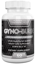Gyno-Burn Pills Male Chest Fat Burner Reduces Breast Fat (Free Ship) | Pack of 1