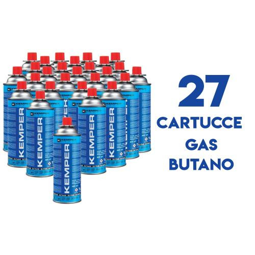 Cerbatana Quemador Antorcha De Soldador Gas + 27 Cartuchos 227 KEMPER + 2 - Imagen 10 de 16