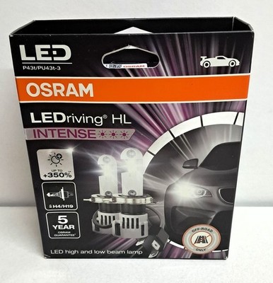 Osram H4/H19 Ledriving HL Intense LED-Scheinwerferset P43t/PU43t-3