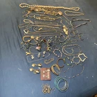 HUGE 210 PC LOT VINTAGE NOW COSTUME JEWELRY-NECKLACES, EARRINGS, PINS, BRACELETS