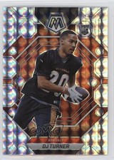 2023 Panini Mosaic Rookies Mosaic Prizm DJ Turner #315 11yh