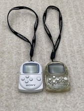 Sony PocketStation PlayStation PS1 Crystal  White Set SCPH-4000 Japan Tested