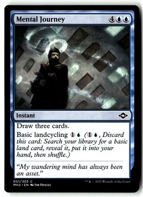 Mental Journey 51 Common Modern Horizons 2 Magic: The Gathering Near Mint