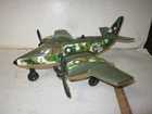 Vintage Tonka 1979 HR-14 Turbo Prop Airplane Green Toy Plane