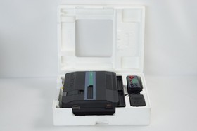 TWIN FAMICOM Console Boxed AN-505BK Tested System New Rubber Belt 479943