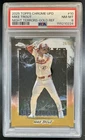 2025 Topps Chrome Update Mike Trout Night Terrors Gold Refractor /50 PS 8 Angels