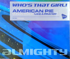 MADONNA / Almighty = Who's That Girl! - American Pie / Like A Prayer: UK CD RARE — photo 1