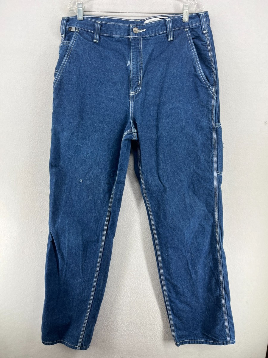 CARHARTT Jeans Mens 36x34 FR 290-83 Flame Resistant Fireproof