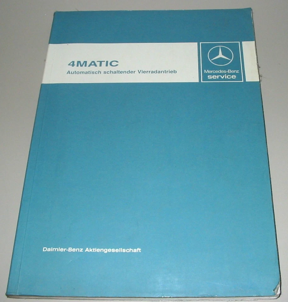 Werkstatthandbuch Mercedes 4Matic W 124 260 E 300 E 300 TE 300 D 300 TD 04/1987 - Bild 1 von 4