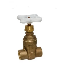 1-1/4” Sweat Non-Rising Stem Bronze Gate Valve, Lead Free