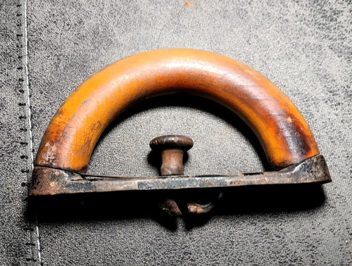 ANTIQUE / VINTAGE Colebrookdale Iron 1 - Detachable Wood Handle - Boyertown, PA - Bild 9 von 15