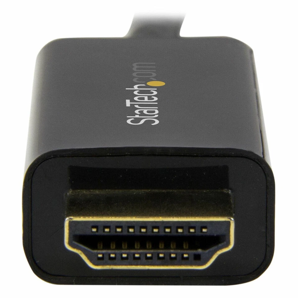 Cable DisplayPort a HDMI Startech DP2HDMM2MB           [2 m] Negro - Imagen 3 de 4
