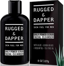 Face Wash for Men | Daily Exfoliating Mens Face Wash & Scrub | Deep Cleans Oi...