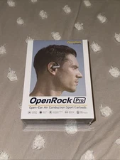 OneOdio OpenRock Pro Open-Ear Air Conduction Headphones, BT Wireless Earbuds BLK