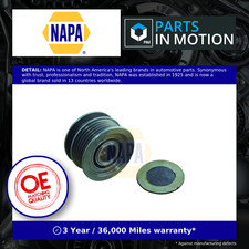 Overrunning Alternator Pulley fits AUDI RS3 8V 2.5 15 to 16 Clutch NAPA Quality