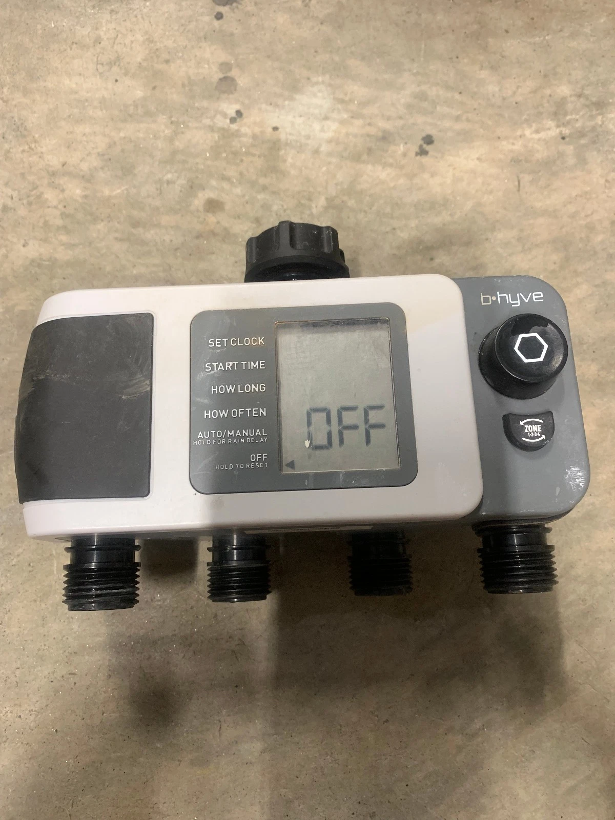 Orbit B-Hyve XD Bluetooth 4-Zone Faucet Timer 24634