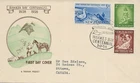 1958 NEW ZEALAND BIRDS HAWKES BAY ON SUPERB FDC WITH SHS