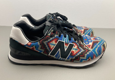 New Balance Mens X RICARDO SECO Running Shoes Size 10D Aztec Print Limited