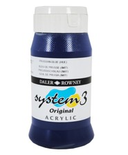 Daler Rowney System 3 Acrylic Paint 500ml - 45 Colours Available