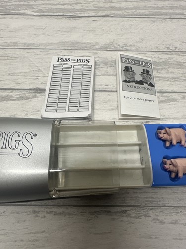Pass The Pigs Game Vintage 2010 David Moffat VTG Board Game (g) Family Time - Picture 3 of 9