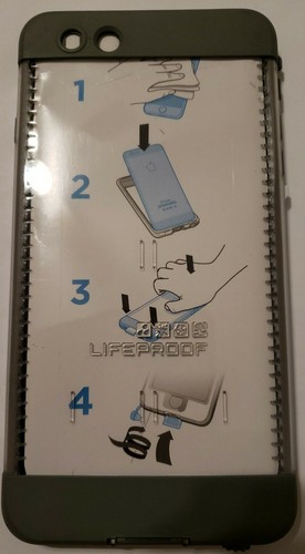 LIFEPROOF Waterproof White/Gray NUUD Case For iPhone 6 Plus.Dirt snow shockproof - Picture 10 of 12